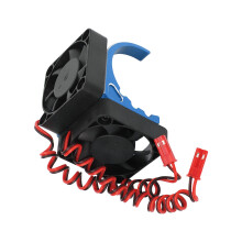 RC Auto Motor Kühler 42mm mit zwei Lüftern