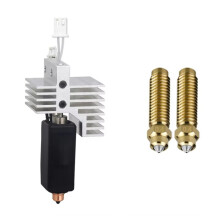 Kit Hotend para Bloco de Aquecimento de Carbono para para Centauri Kit de Garganta Peça de Extremidade Quente de Aço Temperado de Cobre e