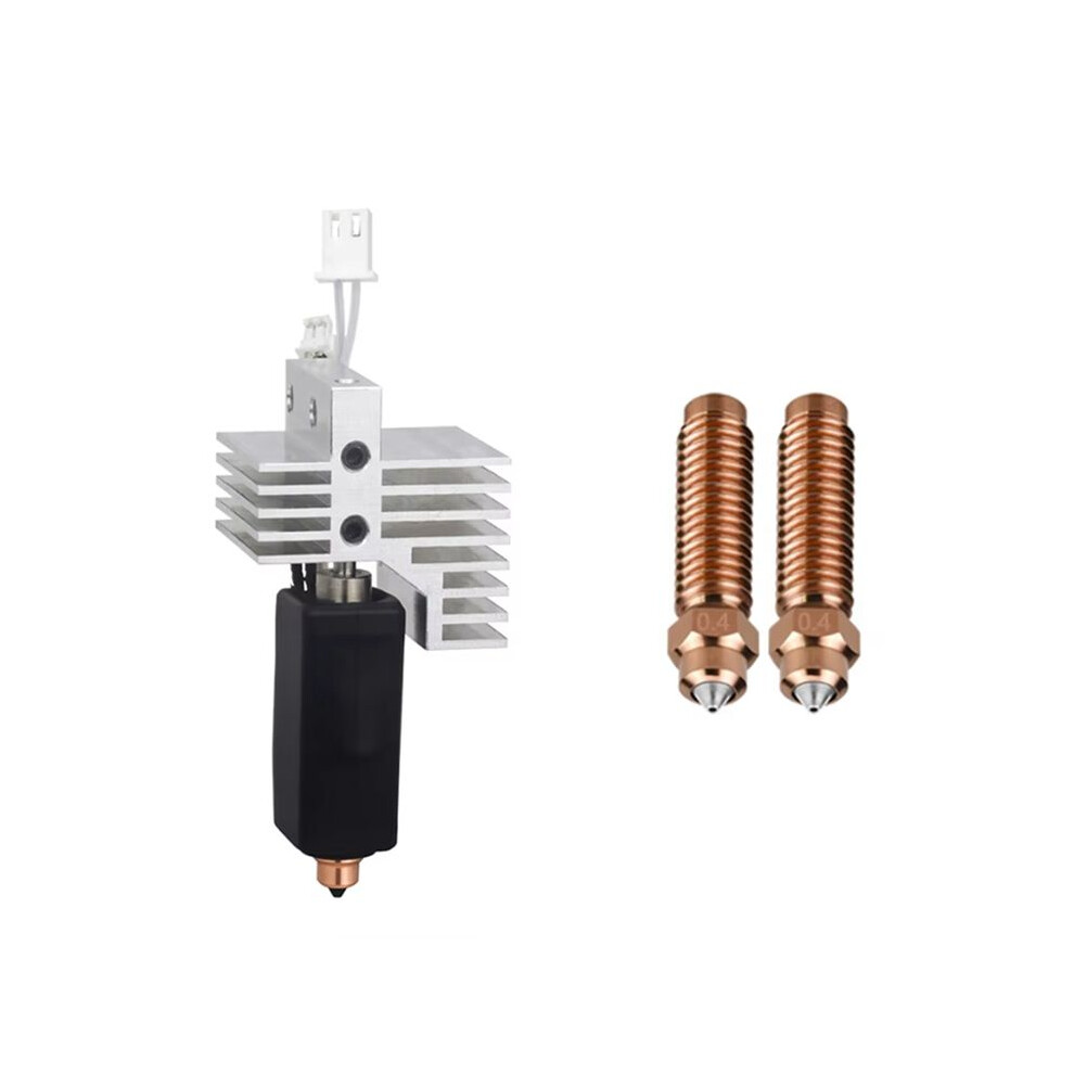 Hotend Kit For Centauri Carbon Detachable Heating Block Kit Chromium Zirconium Copper Hardened Steel Nozzle 6034215227314
