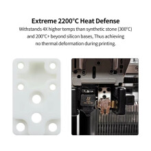 For A1/A1 Heating Assembly Ceramic Insulation Block Kit Hotend Heat Mounting for H2D Left Base