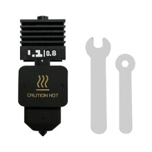 For H2D /H2S High Flow Hotend Kit Quick Swap Hot End with 0.8mm Hardened Steel Nozzles