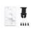 For  A1/A1  Heating Assembly Ceramic Insulation Block Kit Hotend Heat Mounting for  H2D Left Base 1