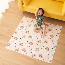 Mat for Under High Chair/Arts/Crafts Washable Waterproof Anti-Slip Floor  Mat Portable Children'S  Mat B