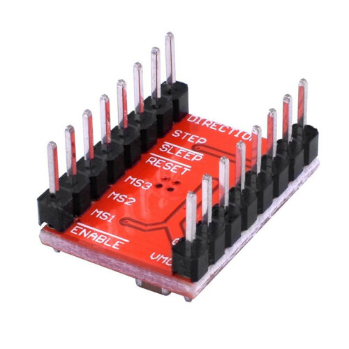 10Pcs A4988 Stepstick Stepper Motor Driver Module with Heat Sink for 3D Printer Reprap Suitable 2