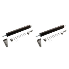 2X Einfacher Tür Schließer Leiser Pneumatischer Hydraulischer Puffer Automatischer Haushalts Tür Schließer Artefakt Möbel Beschläge