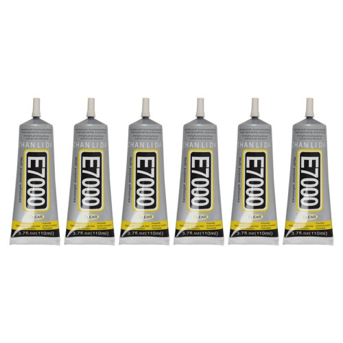 ZHANLIDA 6X Phone Shell Electronic Plastic Metal E7000 Crafts Jewelry Glue 110Ml