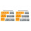 2X Car Paintless Dent Repair Tools Kit Tabs Glue Tabs Dent Puller Paintless Dent Removal Puller Tabs 1