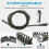 2X Spring Pipe Dredging Tools Drain Cleaner Sewer Sinks Basin Pipeline Clogged Remover Bathroom Toilet Cleaning Tools 2