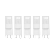5X G9 Lâmpada LED Lâmpada Lâmpada Projetor de Alta Potência 1W AC 220-240V QUENTE