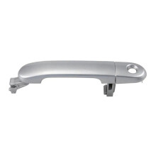 82641-EL12A Front Left Outside Door Handle W/ Keyhole for Versa 2007-2012 Exterior Handle Trim Chrome 82641EL12A