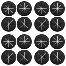 4X Desk Clue Grommet Wire Hole Cover Suitable for Office PC Desk Cable Wire Cover