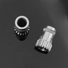 4X 3D Drucker MK3 Antriebsrad Extruder Dual Gears Kit Antriebs Zahnrad Extrusionsrad für Upgrade Prusa I3 MK2 MK2S