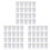 60Pcs Plastic Disposable Paint Mixing Cup Measurements Cups for Resin Epoxy pour 600ML 2