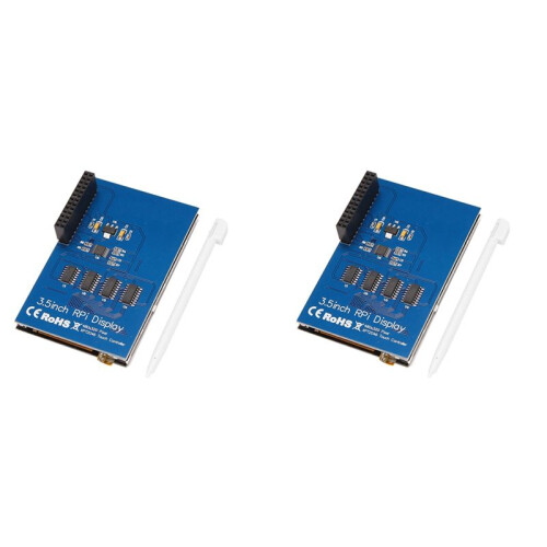 2X 3.5 Inch Touch Screen TFT LCD Display Board Module for Raspberry Pi 2 B & RPI B/3