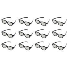 3D Glasses for Cinema 3D TV'S - 12 Pairs