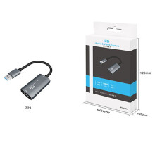 5X Placa de Captura de VíDeo USB 3.0 HD Placa de Captura de áudio 4K 60FPS Dispositivo de Captura de Gravador de VíDeo de Streaming em Tempo Real