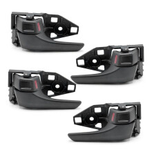 1 Set Car Inner Door Handle Black for Hilux Tacoma Revo SR5 2016-2020 69205-0K100-C1, 69206-0K090-C1