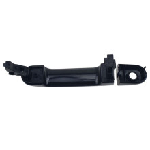 82641-EL12A Front Left Outside Door Handle W/ Keyhole for Versa 2007-2012 Exterior Handle Trim Black 82641EL12A