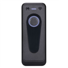 Tragbarer Kleiner Tragbarer Kabelloser Barcodescanner und  1D/2D QR Barcodeleser für Android  (Schwarz)
