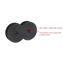 1PCS GR1 Typewriter Ribbon Twin Spool Typewriter Ribbon Replacement for Most Typing Ribbon (Black&Red)