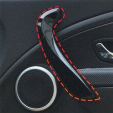Poignée de Porte Intérieure Avant Droite de Voiture pour Megane 3 2008-2016 Accoudoir Intérieur de Porte de Voiture Couverture Extérieure