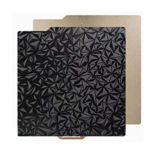 Plaque de Construction PEO PEI pour Imprimante 3D pour Bambu-Lab X1/X1C/X1E/P1P/P1S/A1, Plaque D'Acier à Ressort PEO + PEI Double Face 257 X 257 mm