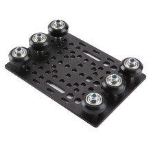 V-Slot-Portalsatz, 20-80 mm Portalplatte mit Rädern für V-Slot-Aluminiumprofile, CNC-Fräser und 3D-Drucker, Teil A
