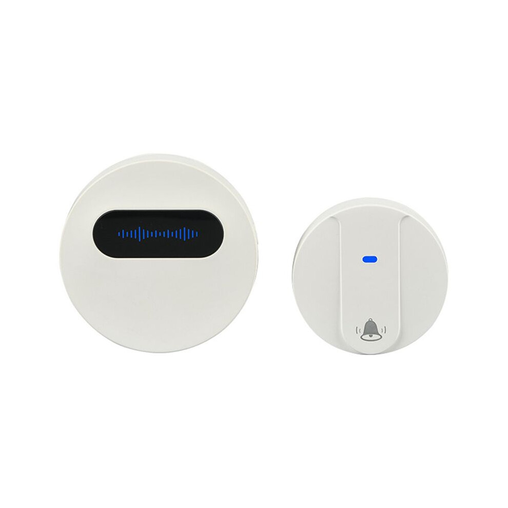 Uk Plug Wireless Doorbell Waterproof Doorbell Ip68 Home Door Bell Intelligent 58 Songs 4-Level Volume Control 6033189713151