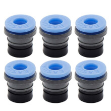 20 Stück Eingebettete Spannzangenclips Bowden-Extruderanschluss PTFE-Schlauch Hotend Pneumatischer Anschluss Ventilkopf für VORON 2.4