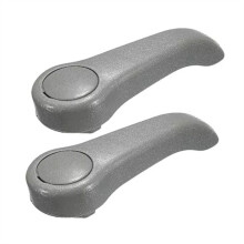 1 Pair Grey  Recliner Adjustment Lever Pull Handle for  Clio MK2 Twingo MK1 1998-2007 7701470827