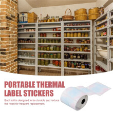 Label for Phomemo M110 Printer Portable Thermal Label Stickers Self-Adhesive Waterproof Label Maker Sticker B