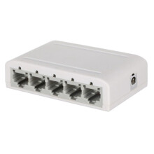 5 Port Gigabit Data ,Network Hub,Desktop Ethernet Splitter,Plug & Shielded Fanless Quiet Portable