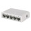 5 Port Gigabit Data ,Network Hub,Desktop Ethernet Splitter,Plug &  Shielded  Fanless Quiet  Portable 1