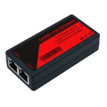 Extensor POE 2 Portas 1000Mbps POE Repetidor com PadrãO IEEE 802.3Af Giga100 Metros ExtensãO POE para Câmera IP NVR