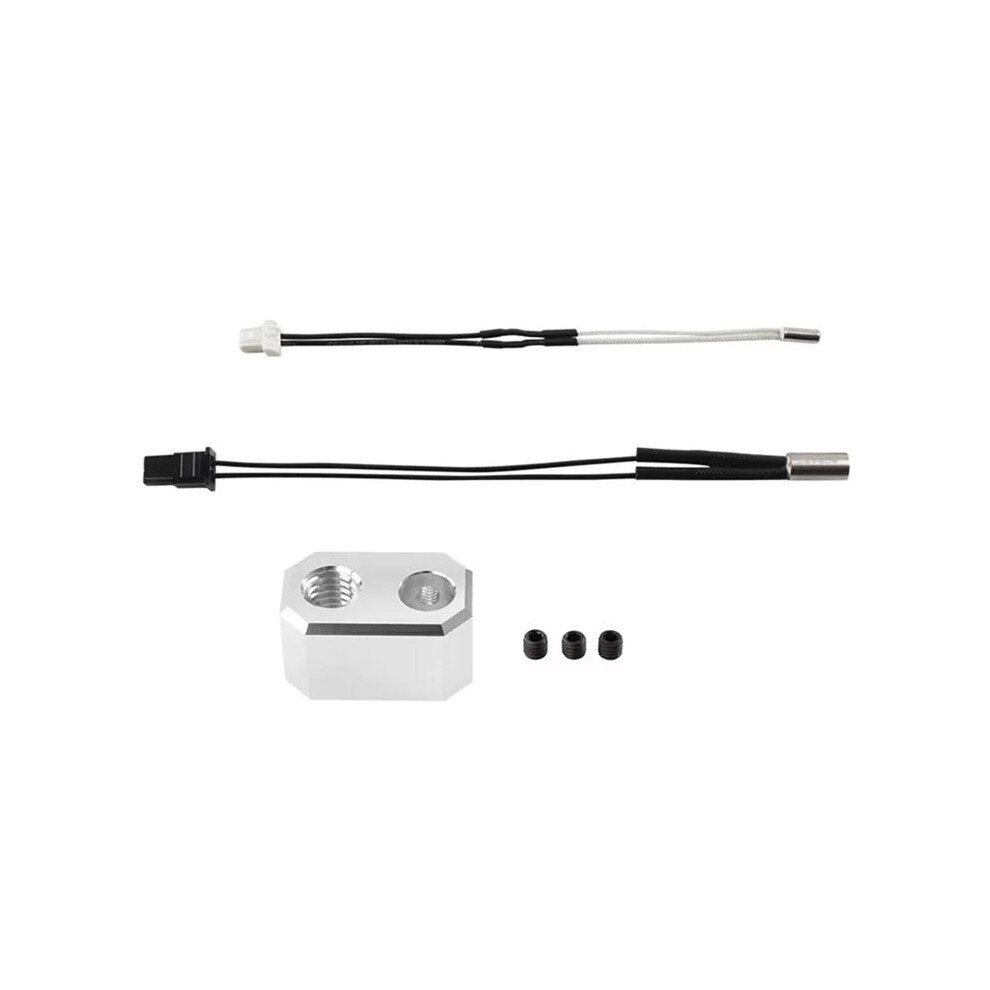 For Prusa I3 Mk4 Extruder Aluminum Heating Block+Heating Rod+Thermal Wire 3D Printer Accessories 6032022771860