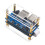 For Orange Pi Zero 2 W Expansion Board+Case 100M Network Port+USB 2.0+Analog Audio and Video Interface 8