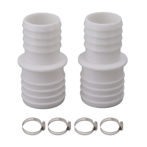 Premium 32mm Pool Hose Adapter with Hose Clamp - Replacement Part 2