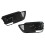 Pair Glossy Black Fog Light Frame Covers 1