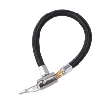 Tire Inflator Adapter with LeakResistant Locking Air Chuck for Bike and Motorcycle Standard Valve