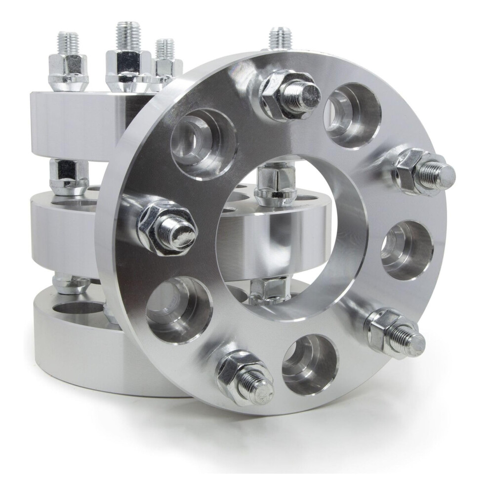 5X4.75 Wheel Spacers 1.25 Inch 74Mm Hub Bore For Pontiac Olds Buick Wider Clearance Billet Aluminum 9174973143017