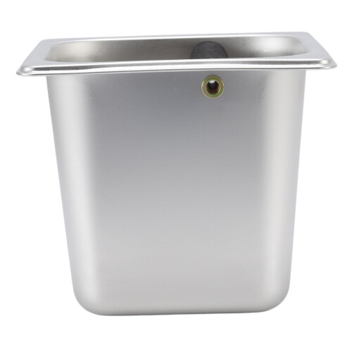 Stainless Steel Coffee Knock Box with Rubber Base 2