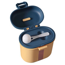 Milk Powder Dispenser with Spoon, Leakproof Baby Formula Container, Travel Storage Box for Snacks