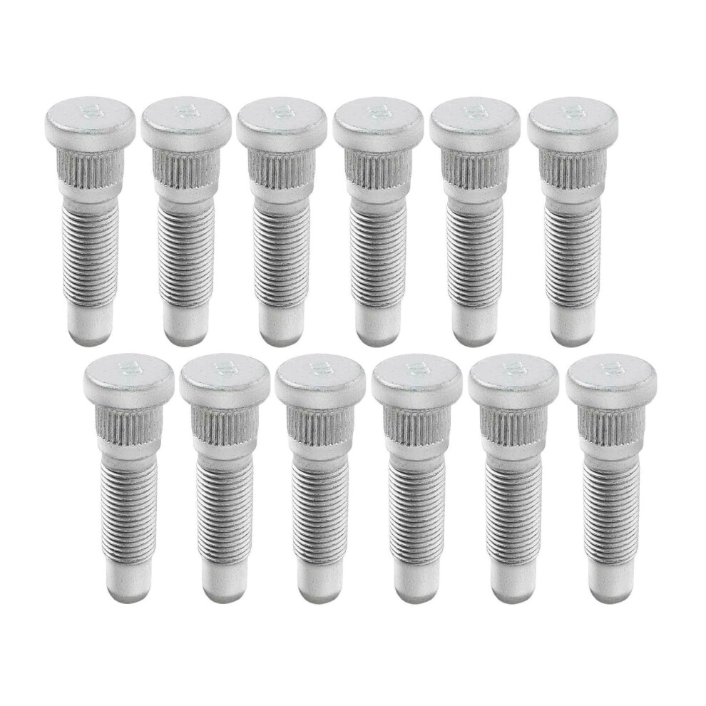 M14 Wheel Studs 12X Front Rear For Chevy Silverado 1500 Gmc Yukon Tahoe Exact Thread Fit 9174973143222