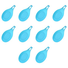 Spoon Rest Pad Food Grade Spoon Heat Resistant Put Mat Device Kitchen Utensils Kitchen Dishes
