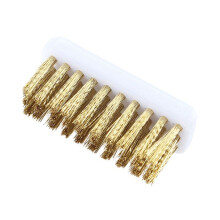 Kit de Brosse de Nettoyage de Buse D'Outil de Nettoyage D'Imprimante 3D Brosse à Dents en Fil de Cuivre pour Buse de Nettoyage Voron 2.4/Trident