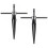 2Pcs T Handle Taper Reamer ,6 Fluted Chamfer Reaming Guitar Bridge Pin Hole Handle Tapered Reamers Tool Hexagonal Handle 1