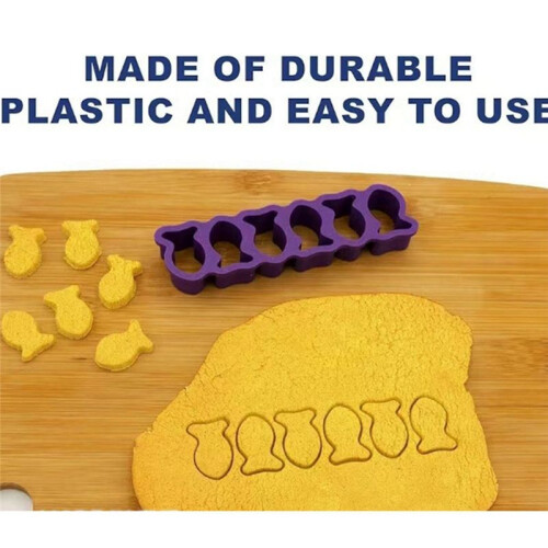 Goldfish Cookie Baking Mold Fish Shape Snack Baking Mold Fish Shape Cookie Cutter Red 2