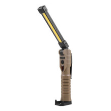 Lampe de Poche Pliable COB LED Lampe de Travail 7 Modes Torche Rechargeable USB Magnétique Lampe de Poche de Travail Portable