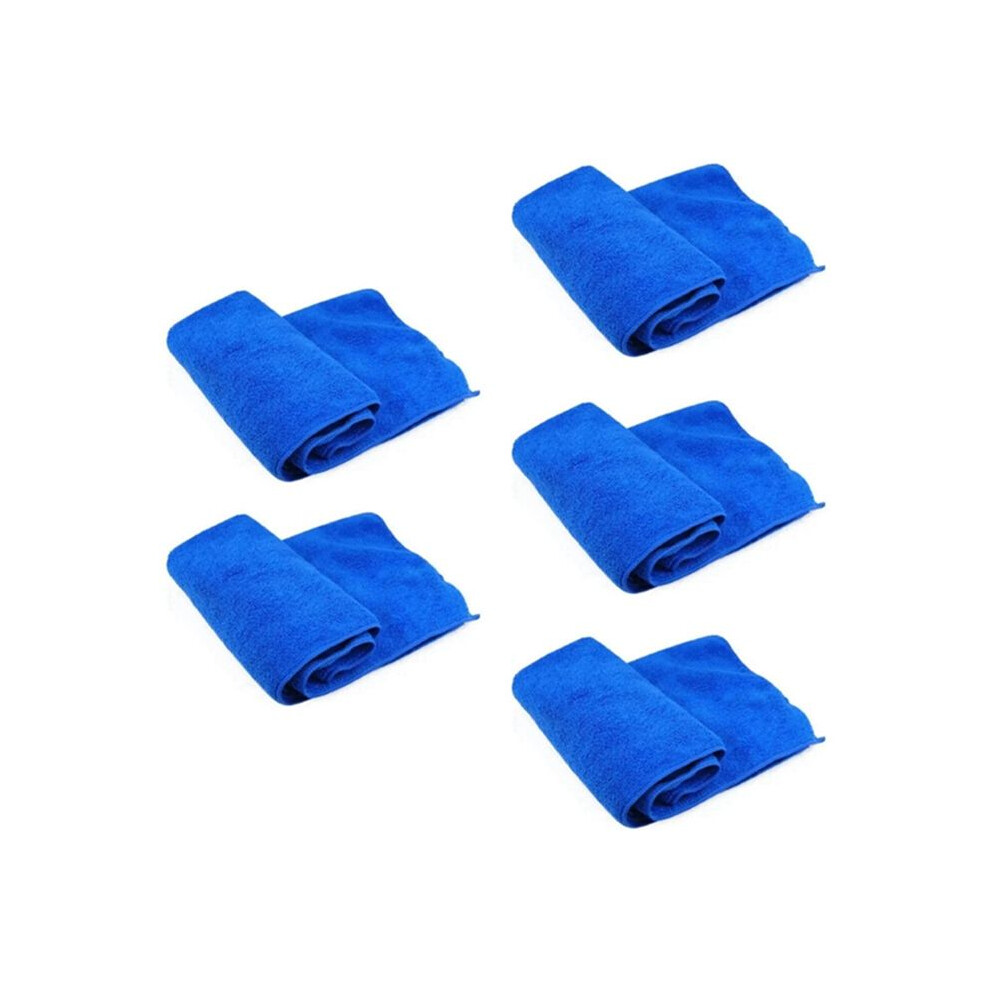 5Pcs Microfiber Cleaning Cloths Lint Free Microfiber Cleaning Towel Cloths For Car Window Reusable Cleaning Towels 4713037784299