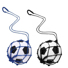 2PCS Football Kick Trainer, Soccer Return Trainer Net , Football Kick Throw Solo Practice Training Aid Black+